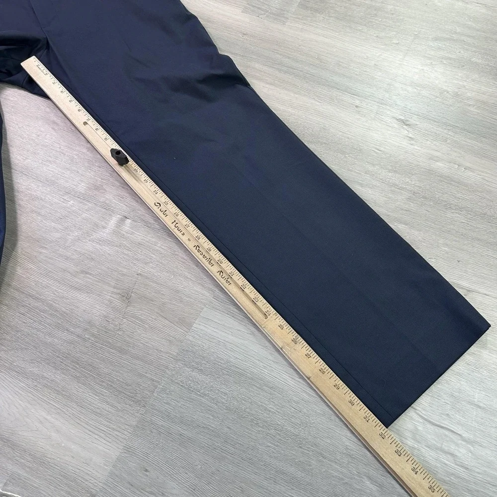 Banana Republic Pants Mens 33x32 Blue Slim Fit Stretch Chino Dress Casual Office